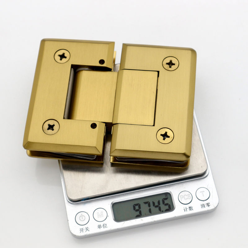 Modern ontwerp 180 graden Messing of roestvrij staal Glas Hardware Badkamer deur Douche Lifting Hinge