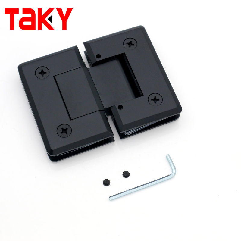 180 graden legering glas naar glas badkamer douche scharnier voor 8-12mm glas