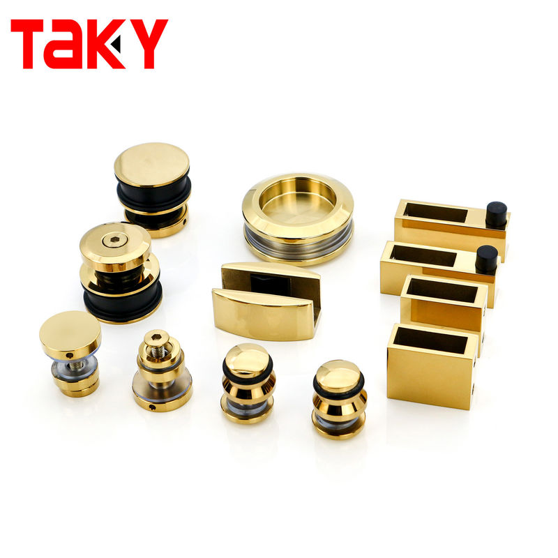 Vlekkeloze glazen schuifdeur Hardware Glasschuifdeur Hardware Kit
