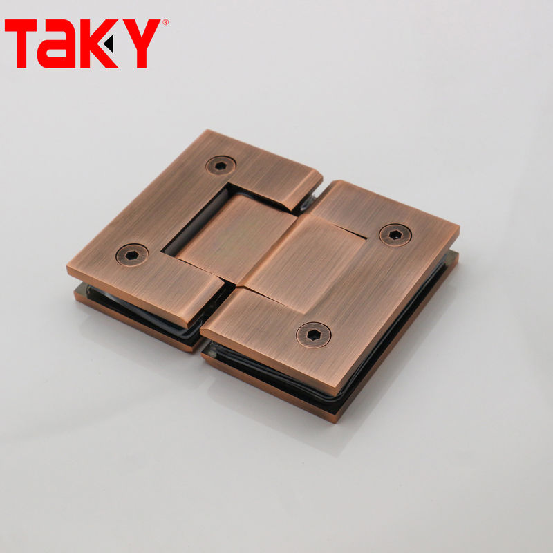 Badkamer hardware accessoires 180 graden roestvrij staal glazen klem douche deur scharnier