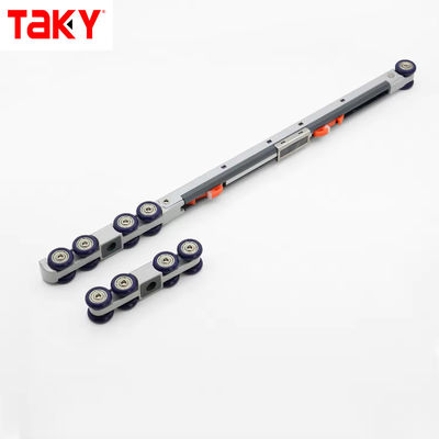 Goede prijs Meubels Dubbele zachte sluiting 8 wielen Schuifdeur met hedendaags traditioneel wiel online