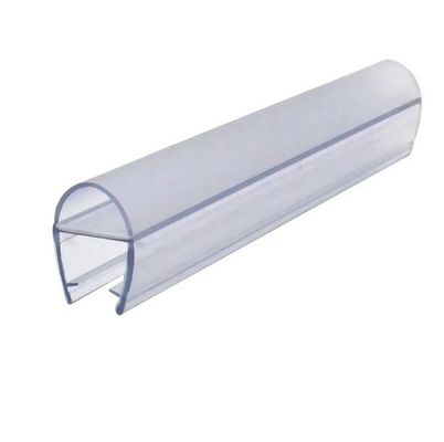 Goede prijs 94 Inch Clear PVC Rubber Seal Plastic douche deur voor garantie en lange lift functie online