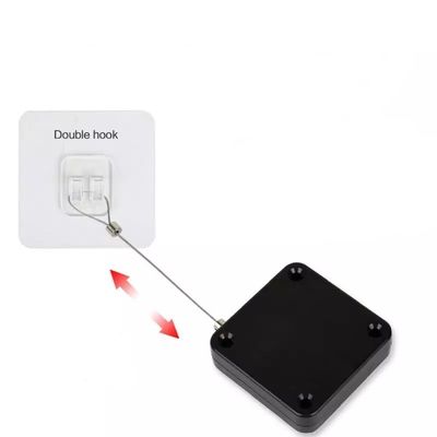 Goede prijs 800G 1000G Zwart-wit ABS multifunctie punch-free deur sluiter met 44*44*1.6cm Grootte online