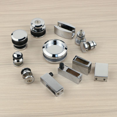 Goede prijs Glijdende glazen deur hardware voor douche kamer Duurzaam zwaar werkend roestvrij staal ontwerp online