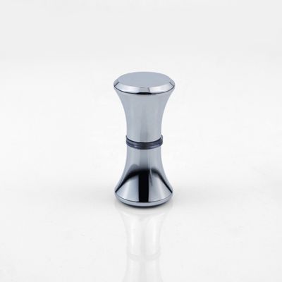 Goede prijs Badkamer Douche Ruimte Schuifdeur Handle Zilveren glazen deur Dubbele gat knop in ontwerp online
