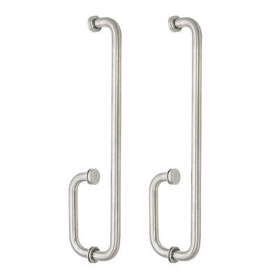 Goede prijs Chinese design stijl roestvrij staal douche kamer glazen deur handvat voor de deur trek handvat online