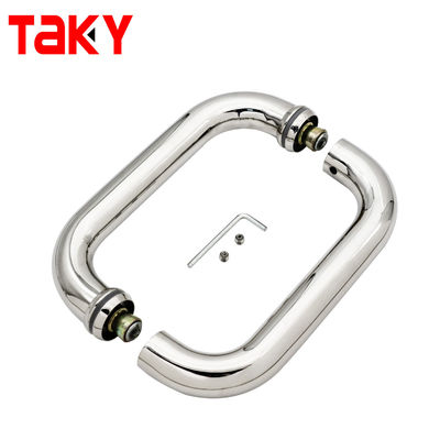 Goede prijs Duurzame aluminium dubbelzijdige glazen deuren trekhandgrepen voor buitendeuren toepassingen online