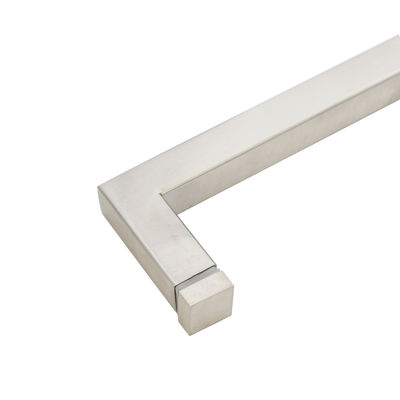 Goede prijs 203*203mm Hotel glazen schuifdeur lange zwarte trekhandgreep voor eenzijdige douche deur online