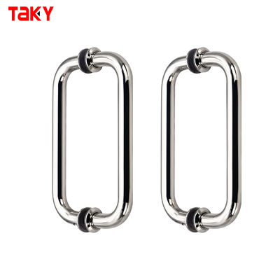 Hotel badkamer douche glazen deur trekhandgreep roestvrij staal 304 glazen deurgreep