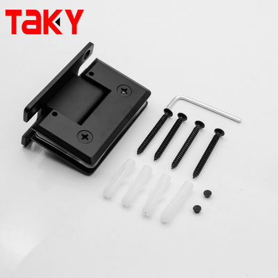 Goede prijs China Groothandel Matt Zwart 90 graden Wand naar Glas 10 mm Douche Glas deur scharnier online