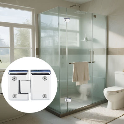 Goede prijs 180 graden roestvrijstalen douchedeurscharnier voor 8-12mm glas online