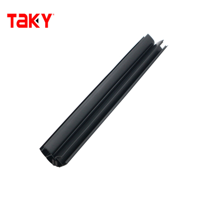 Doorzichtige bodem PVC douche deur afdichting strip 8-10mm weersbestendig