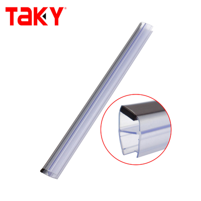 PVC Transparante Douchedeur Afdichtstrip 10MM Transparant
