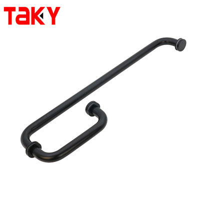 Goede prijs Eenvoudige installatie G-type roestvrijstalen hoteldouchehanddoek Handdoekstang Glazen deurtrekgreep online