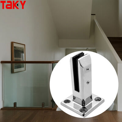 Goede prijs Roestvrij staal 316 raamloze glazen relingklem voor 8-12 mm glasdikte online