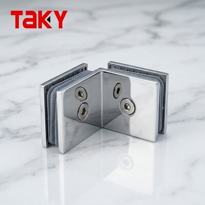 Balustradebeslag Beugel Spigotklem Glazen hekklem Fitting Badkamer Glazen deurklem