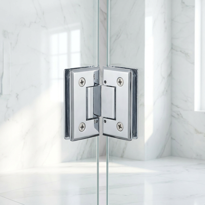 Fabrikant moderne 180 graden roestvrijstalen badkamer douche glazen deurscharnier