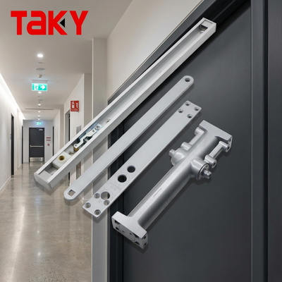 Goede prijs Aluminiumlegering verborgen overheaddeurdranger 180 graden verstelbare hydraulische deurdranger online
