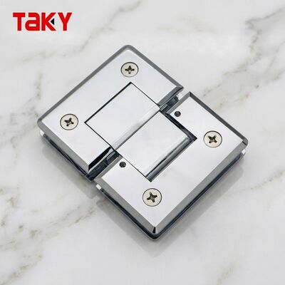 Goede prijs Aanpasbaar modern badkamerhotel 180 graden douche glazen deur frameloos scharnier online
