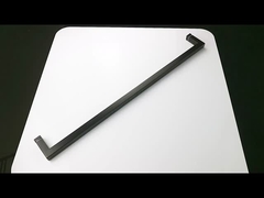 TK-C039 zwarte glazen deurklink