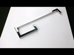 Deurgreep voor het bouwen van een glazen deurgreep in de badkamer