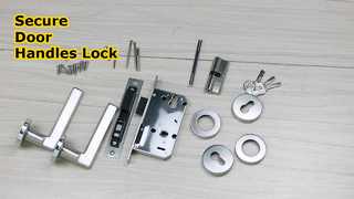 Deurgrepen met vergrendeling